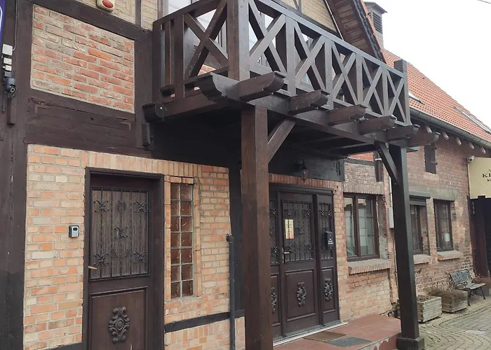 شقة Izby Goscinne Stara Olejarnia Nowy Dwór Gdański